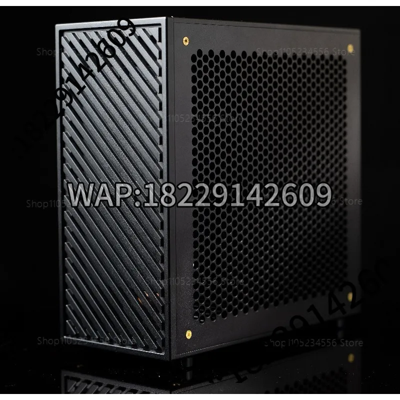 Sff Mini Itx Cnc Aluminum Chassis - LP P6 ITXケース、CNC加工アルミニウム製ミニPCシャーシ。CNC 4060 GPUに対応、1U電源搭載、ロープロファイルSFF。