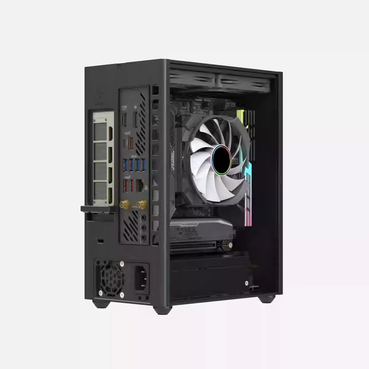 A4サイズのミニITXコンピュータシャーシ、CNC加工アルミ - Sff Mini Itx Cnc Aluminum Chassis のレビューと価格