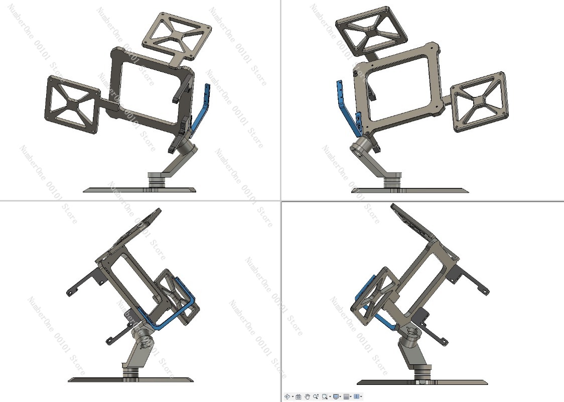 B30回転式ジンバル搭載Open ITXケース アルミフレー - Aluminum Open Frame Test Bench Water Cooling のレビューと価格