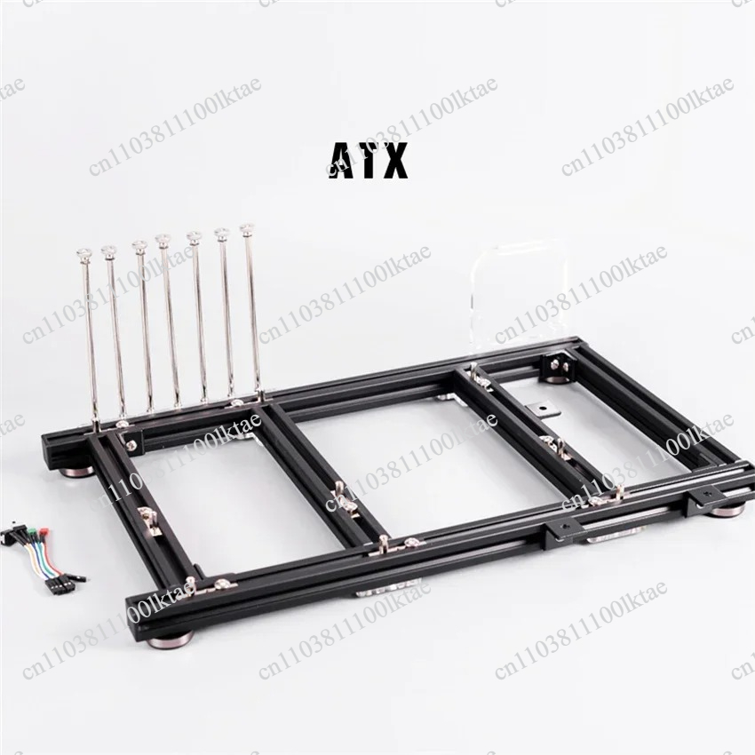 1PC ATX PC テストベンチアルミ合金コンピュータケー - Aluminum Open Frame Test Bench Water Cooling のレビューと価格