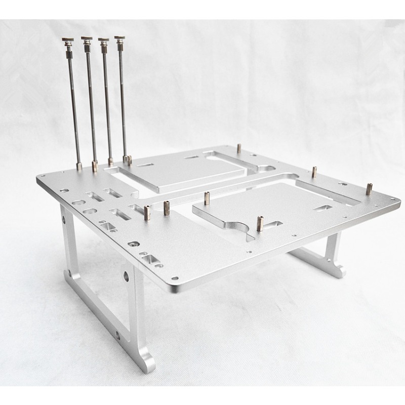 オープンフレームアルミ製コンピューターケース、MATXマザー - Aluminum Open Frame Test Bench Water Cooling のレビューと価格